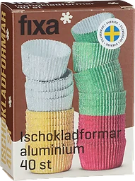 Ischokladform Aluminium