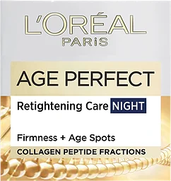 Nattkräm Age Perfect Moisturising L'Oreal