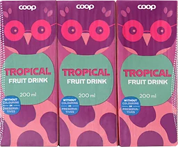Fruktdryck Tropisk 3-pack