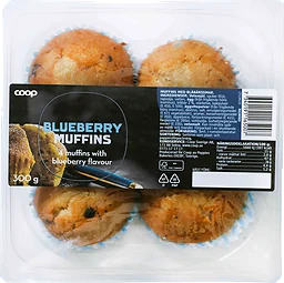 Blåbärsmuffins 4-pack
