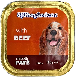 Paté Beef Hundmat Våt