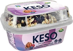 Keso Cottage Cheese Hasselnötter, blåbär & tranbär 6,5%