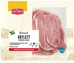 Kotlett Färsk Tunnskivad