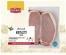 Kotlett skivad