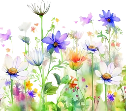 Beautiful Flowers Servetter