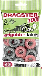 Godispåse Jordgubb & lakrits Dragster