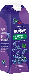 Fruktdryck Blåbär med bakteriekultur