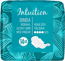 Normal Ultra Tunn Binda med Vingar