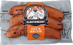Filékorv Ost och Bacon Kötthalt 75%
