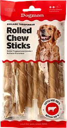 Rolled Chew Rullade Tuggpinnar Hundgodis 10-pack