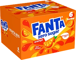 Fanta Zero Orange 6-pack