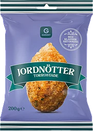 Jordnötter Torrostade
