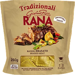 Ravioli Bräserat kött