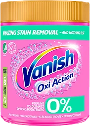 Fläckborttagning Pulver Pink 0%