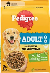Hundmat Adult Fågel med fjäderfä och grönsaker