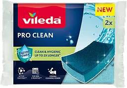 Rengöringssvamp Pro clean Mid scrub 2-pack