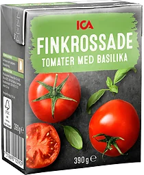 Finkrossade Tomater Basilika