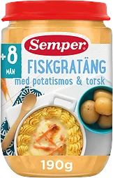 Fiskgratäng Potatismos & Torsk