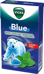 Blue Sugar Free Halstablett