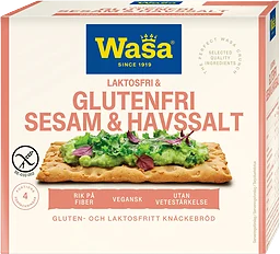 Knäckebröd Sesam Havssalt Glutenfri