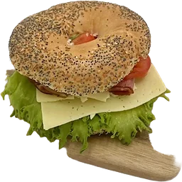 Bagel ost/skinka