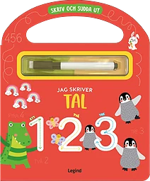 Jag skriver tal : skriv och sudda ut