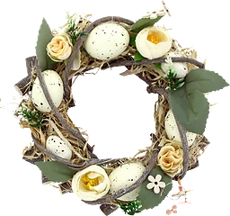 Krans Blommor & Ägg