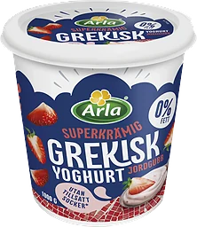 Grekisk Yoghurt Jordgubb 0% ®