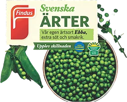 Ärter Fryst