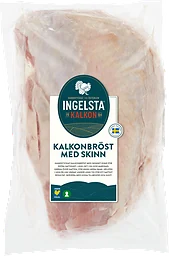 Kalkonbröst med Skinn