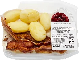 Stekt Fläsk Med Potatis & Löksås