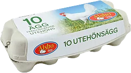 Ägg Frigående Utomhus M/L 10-pack