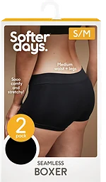 Boxer Seamless Svart