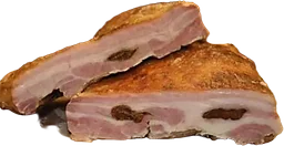 Plommonspäckat fläsk