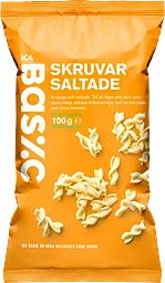 Snacks Skruvar salta
