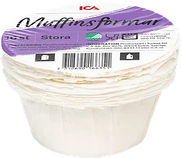 Muffinsformar Amerikanska Stora 16-p Miljömärkt