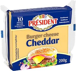 Burger Cheese Cheddar Skivor Hamburgerost