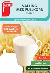 Välling med fullkorn, osötad 650g