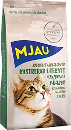 Utekatt Kastrerad Torrfoder Katt