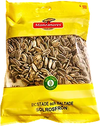Solrosfrön Rostade Och Saltade