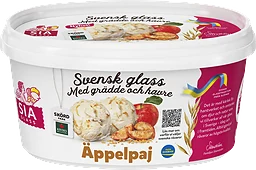Gräddglass Äppelpaj