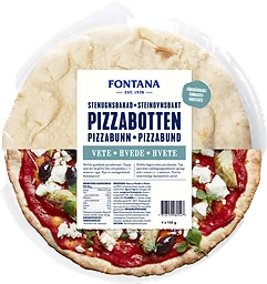 Pizzabotten Stenugnsbakad 4-pack