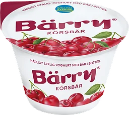 Yoghurt körsbär