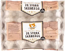 Skåneägg Frigående Inne