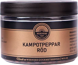 Kampotpeppar Röd Werners Gourmetservice