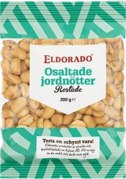 Jordnötter Osaltade
