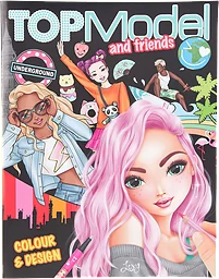 TOPModel & Friends Målar- och Designbok