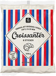 Croissanter Frysta/6-pack