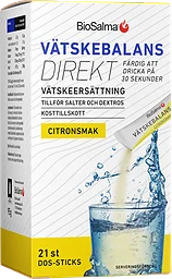 Vätskebalans Citron Vätskeersättning