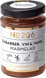 Marmelad Rabarber Vin & Vanilj